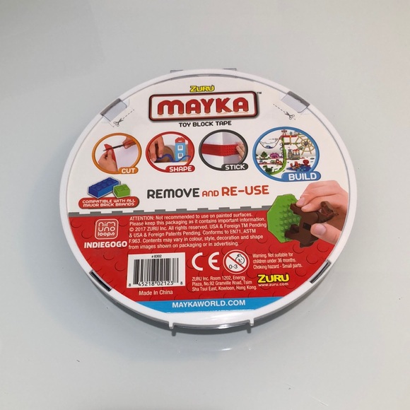 Toy Block Tape for Lego Type Blocks - Picture 1 of 3